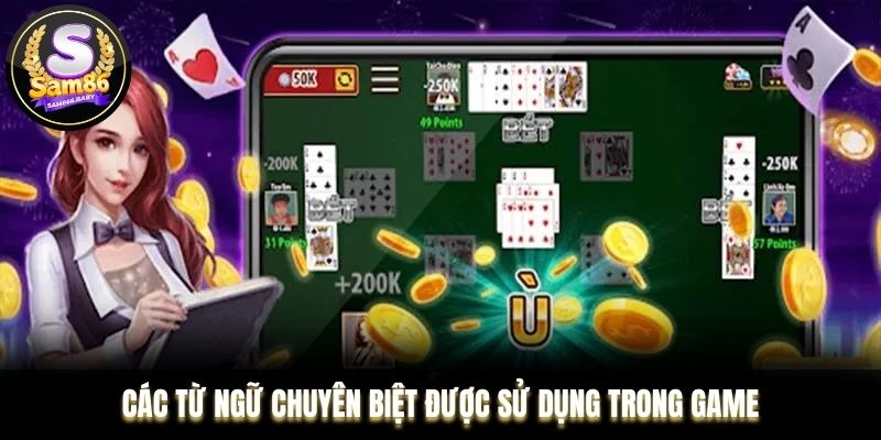 Các từ ngữ chuyên biệt được sử dụng trong game
