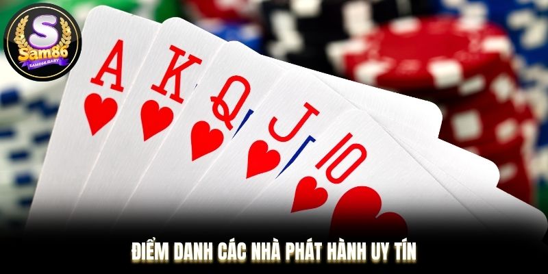 Tổng hợp nhà phát hành game cực uy tín